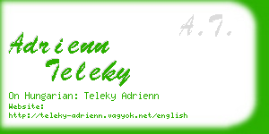 adrienn teleky business card